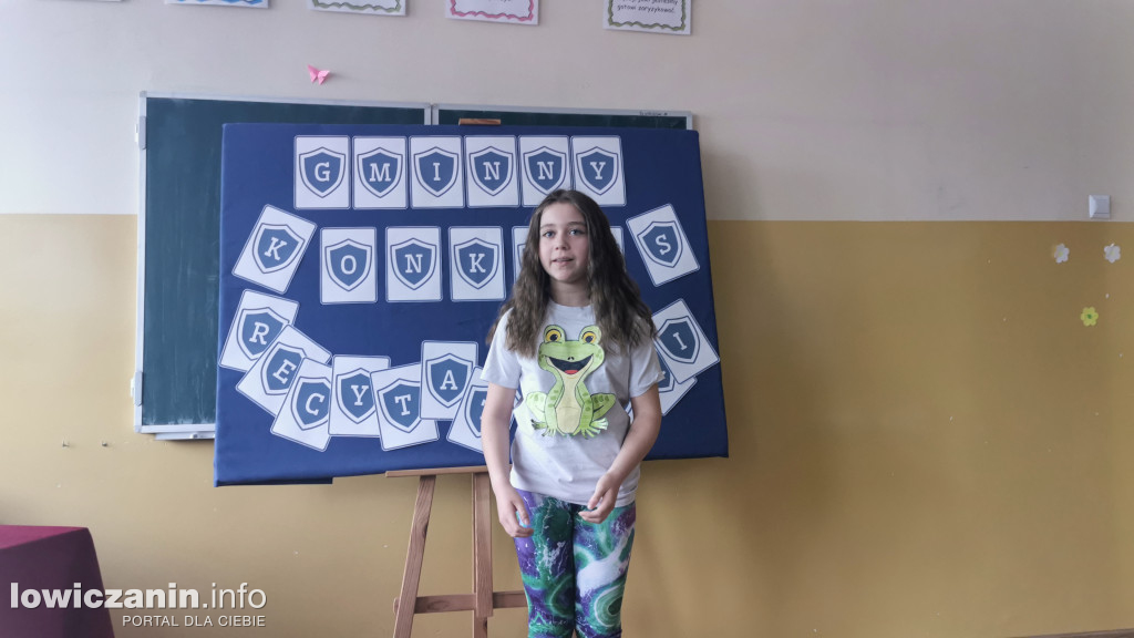 Konkurs recytatorski w Zielkowicach