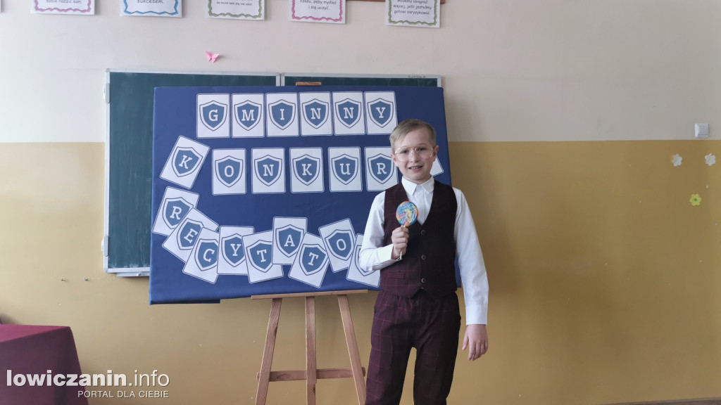 Konkurs recytatorski w Zielkowicach