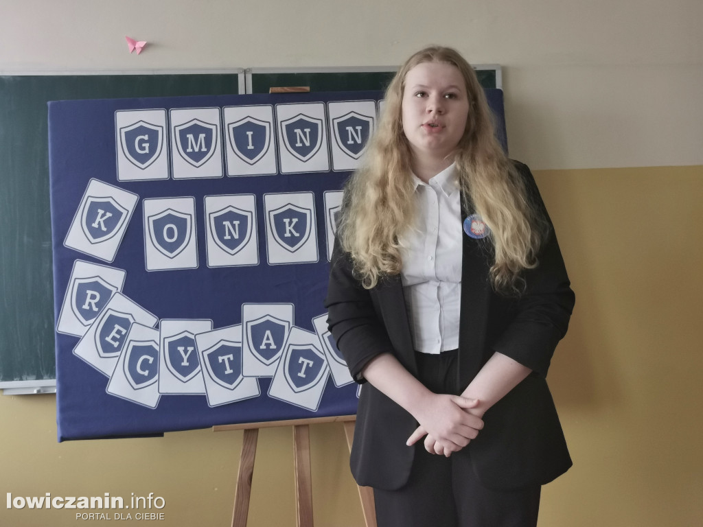 Konkurs recytatorski w Zielkowicach