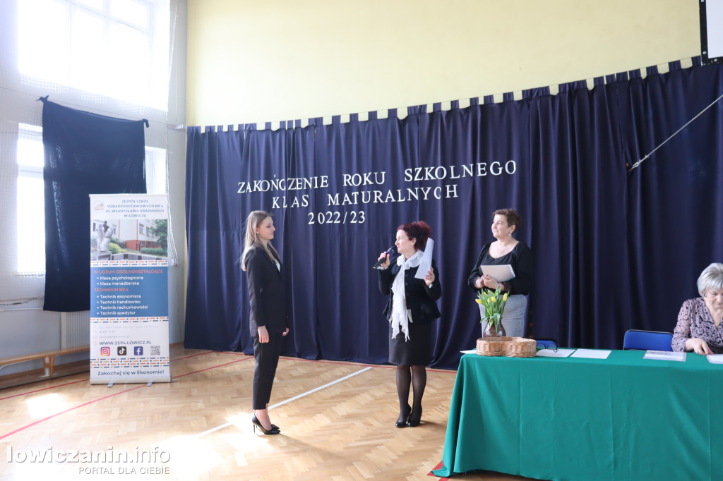 Maturzyści z Ekonomika zakończyli szkołę