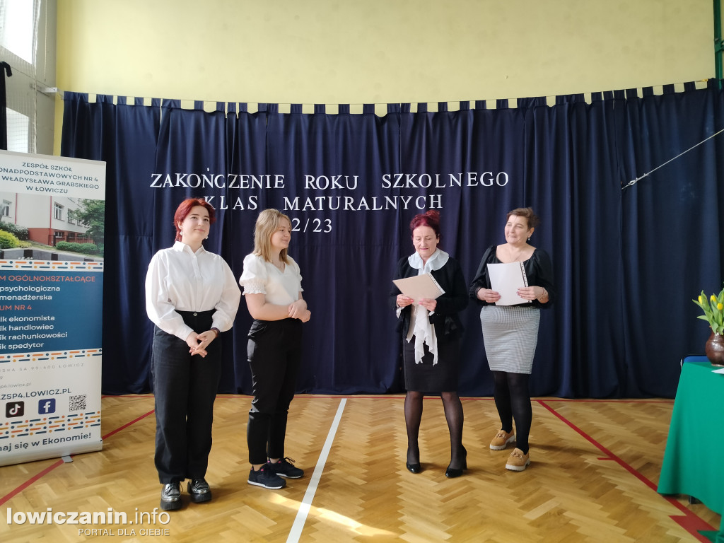 Maturzyści z Ekonomika zakończyli szkołę