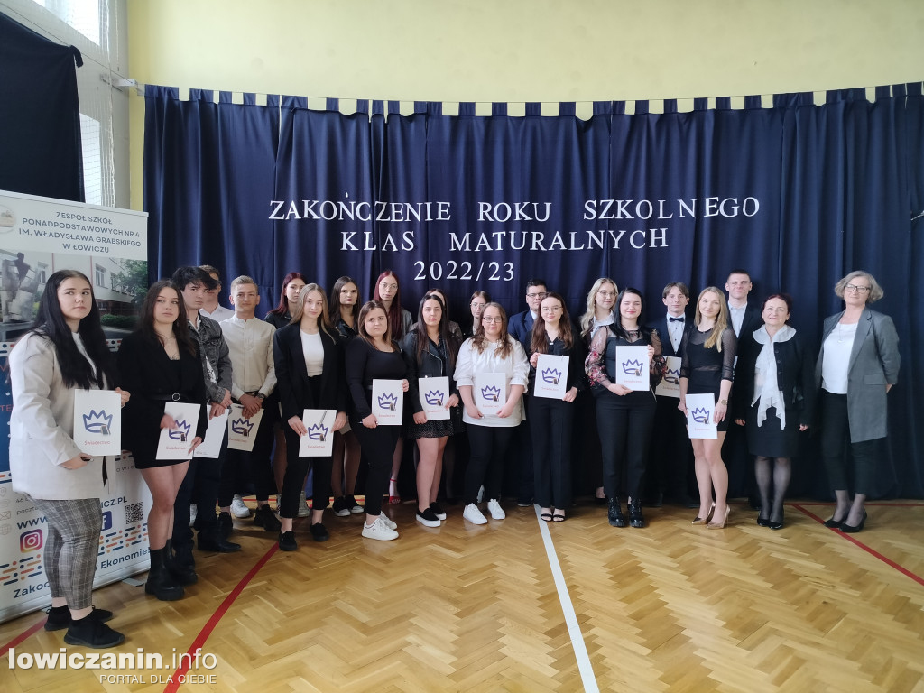 Maturzyści z Ekonomika zakończyli szkołę