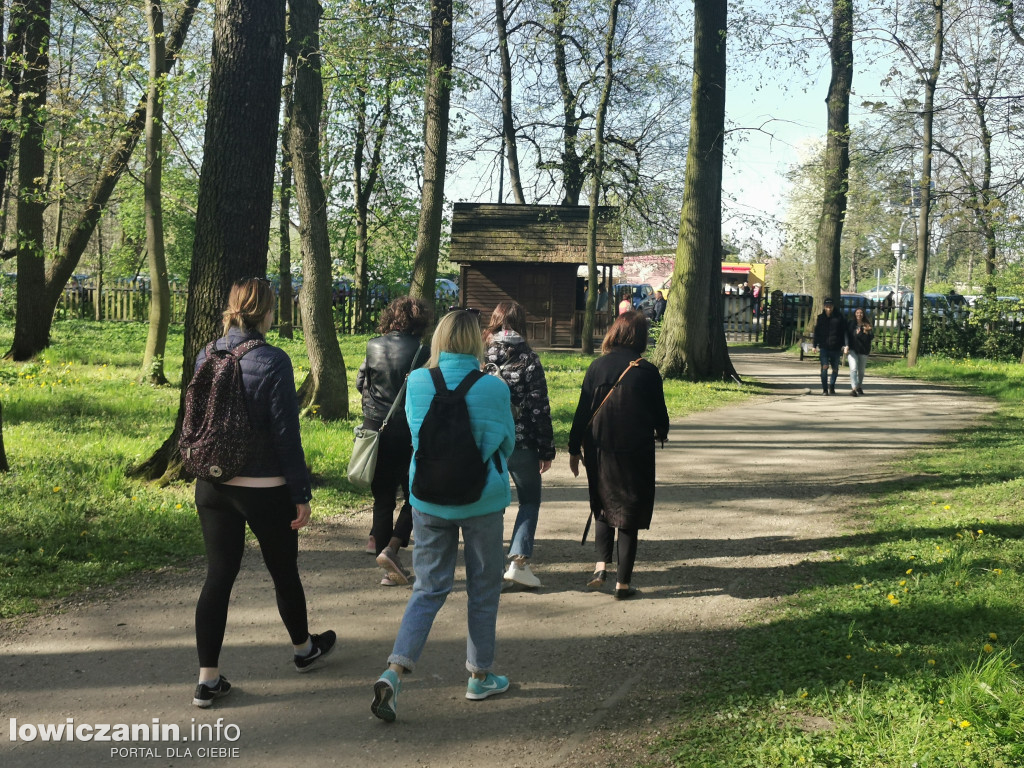 Tłumy w Nieborowie i Arkadii