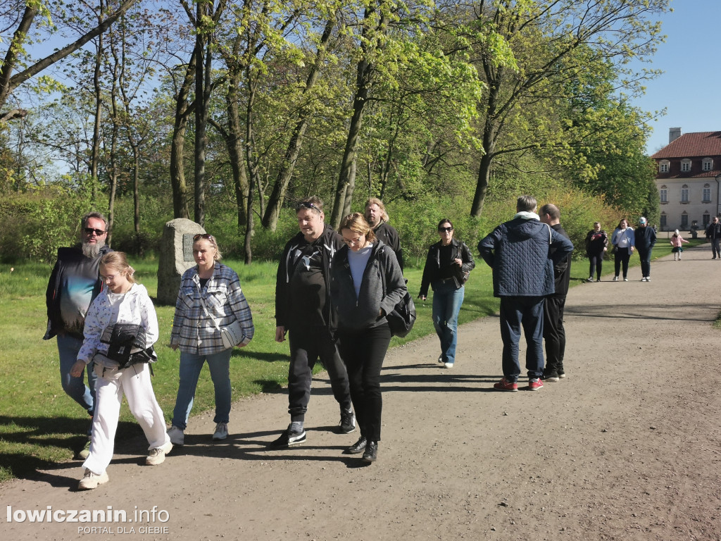 Tłumy w Nieborowie i Arkadii