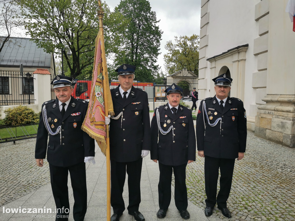 Msza św. w intencji strażaków w łowickiej katedrze