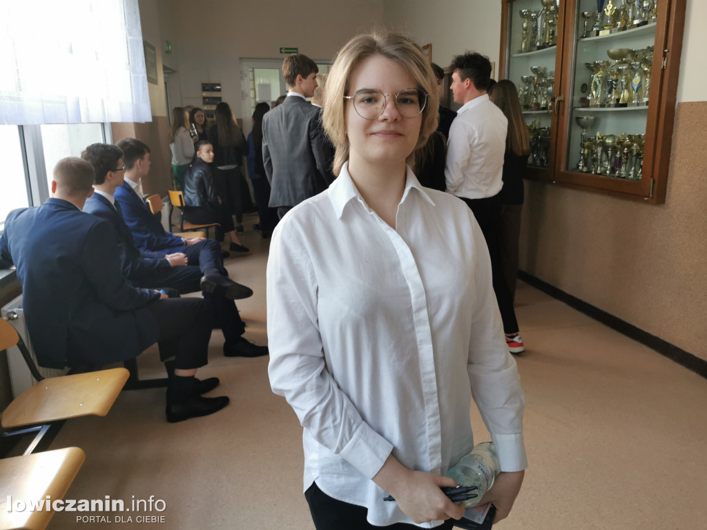 Matura z matematyki w I LO w Łowiczu