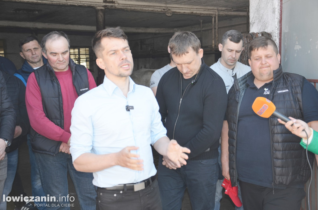 Lider AGROunii mówł o sytuacji producentów mleka