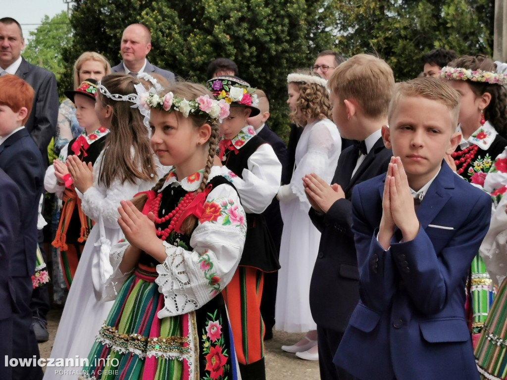  I Komunia Święta w parafii w Zdunach.