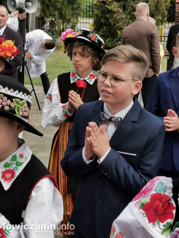  I Komunia Święta w parafii w Zdunach.
