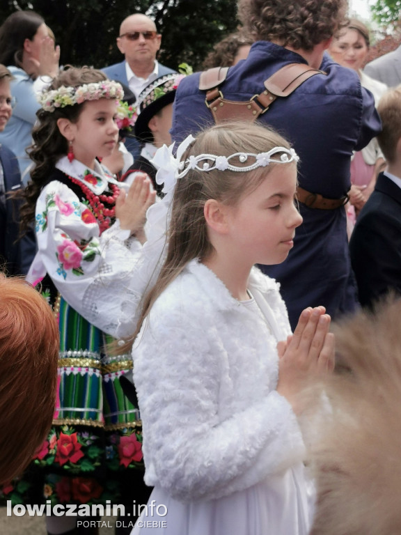  I Komunia Święta w parafii w Zdunach.