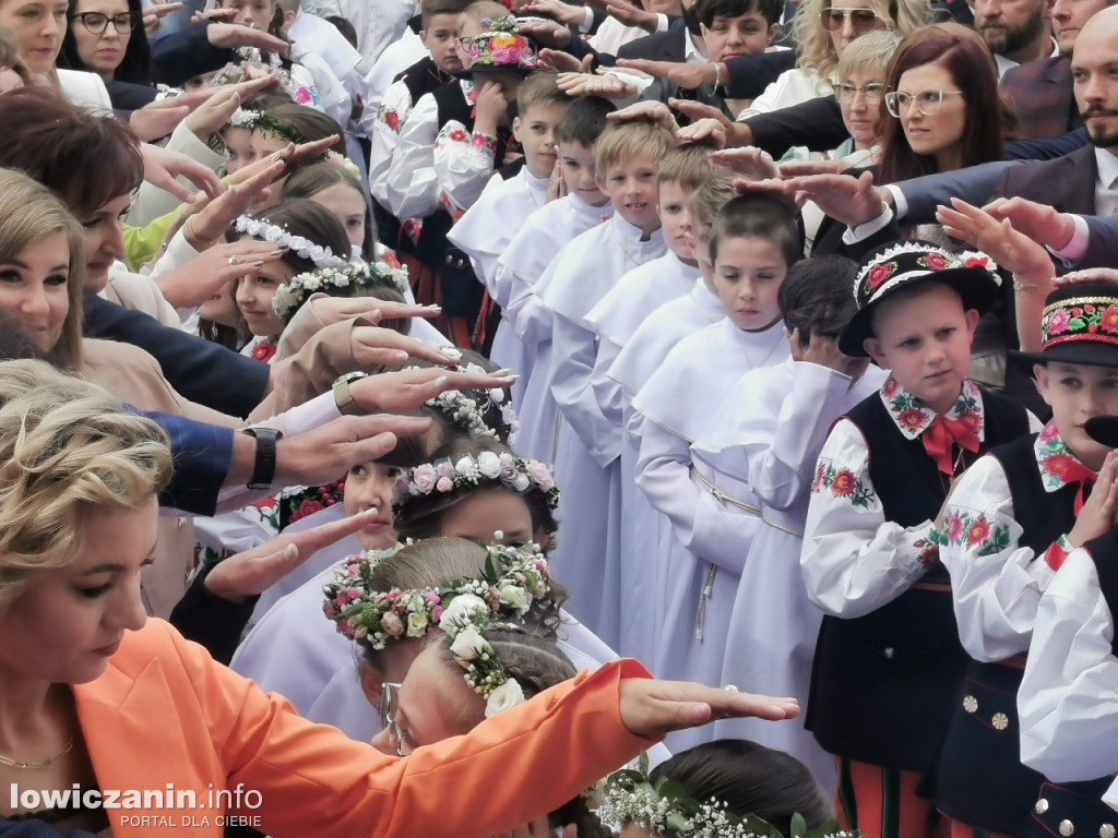 I Komunia Święta w katedrze w Łowiczu, 14 maja 2023