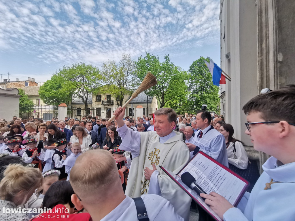 I Komunia Święta w katedrze w Łowiczu, 14 maja 2023