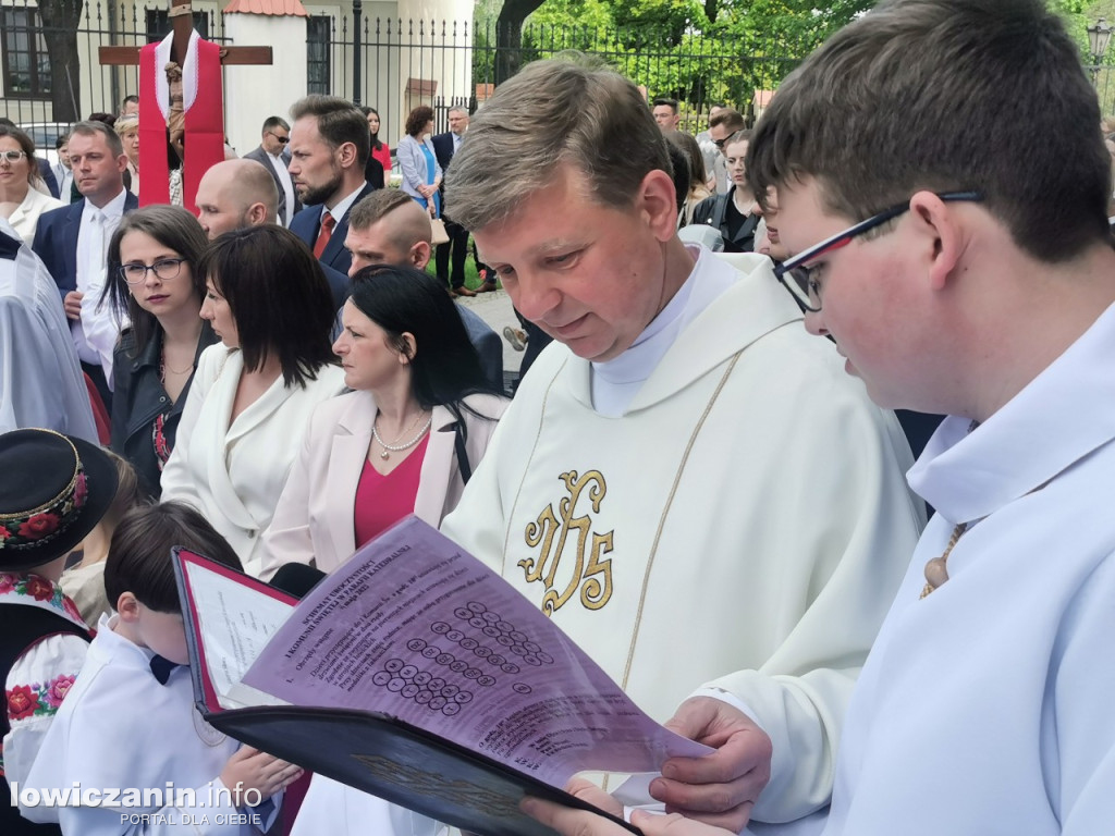 I Komunia Święta w katedrze w Łowiczu, 14 maja 2023