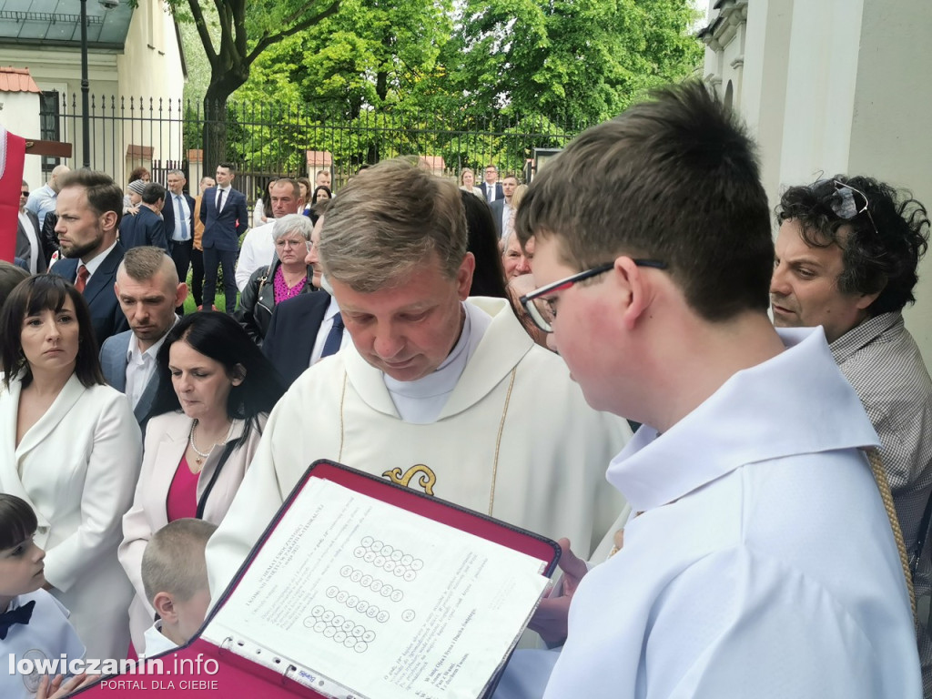 I Komunia Święta w katedrze w Łowiczu, 14 maja 2023
