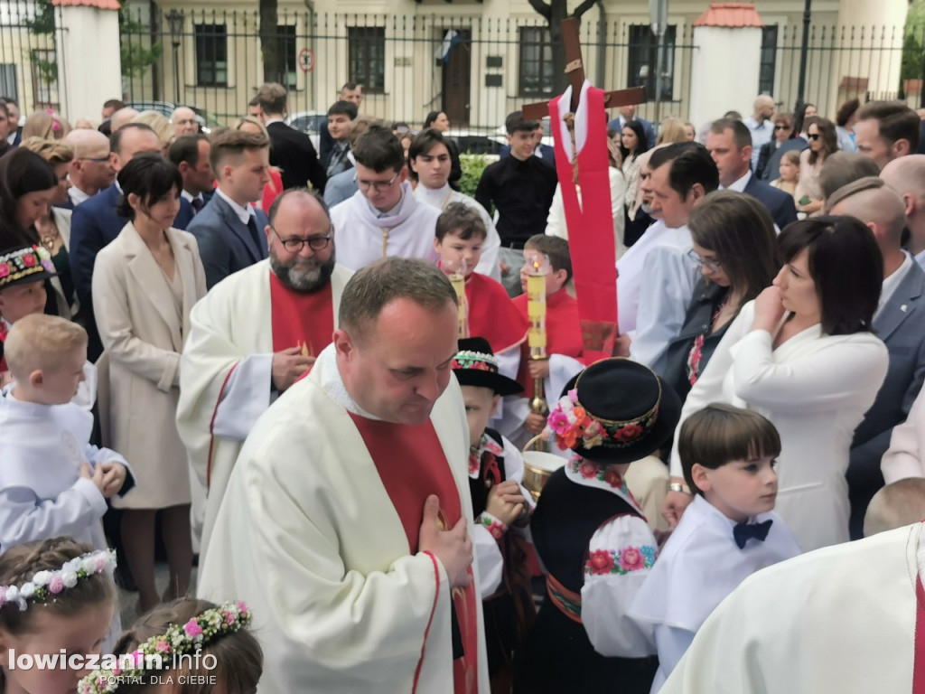 I Komunia Święta w katedrze w Łowiczu, 14 maja 2023
