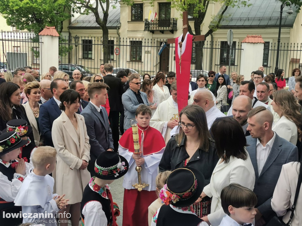 I Komunia Święta w katedrze w Łowiczu, 14 maja 2023