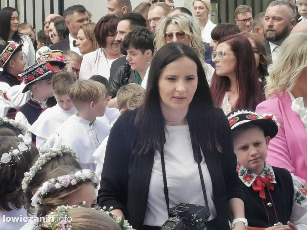 I Komunia Święta w katedrze w Łowiczu, 14 maja 2023