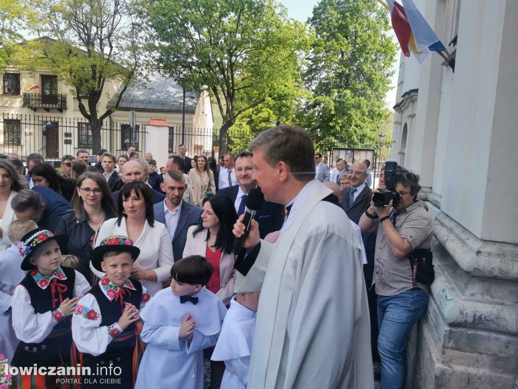 I Komunia Święta w katedrze w Łowiczu, 14 maja 2023
