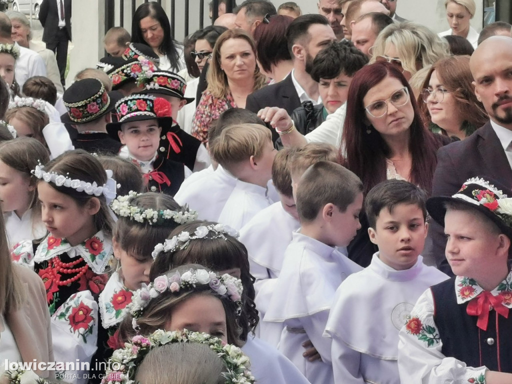 I Komunia Święta w katedrze w Łowiczu, 14 maja 2023