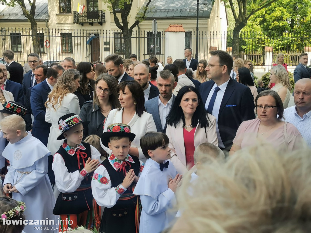 I Komunia Święta w katedrze w Łowiczu, 14 maja 2023