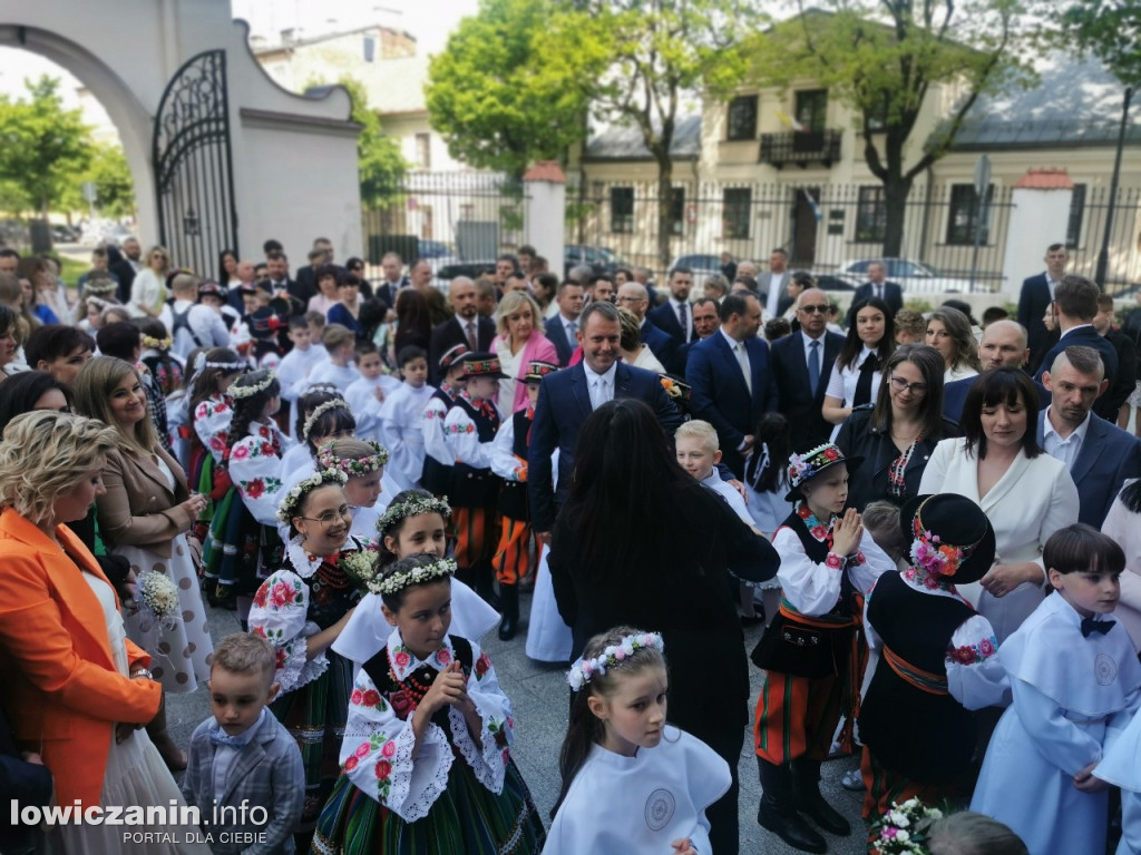 I Komunia Święta w katedrze w Łowiczu, 14 maja 2023