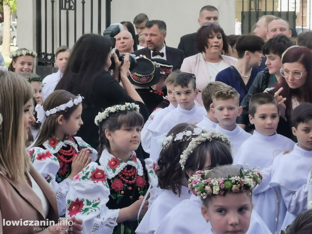 I Komunia Święta w katedrze w Łowiczu, 14 maja 2023