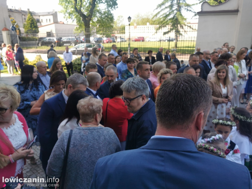 I Komunia Święta w katedrze w Łowiczu, 14 maja 2023