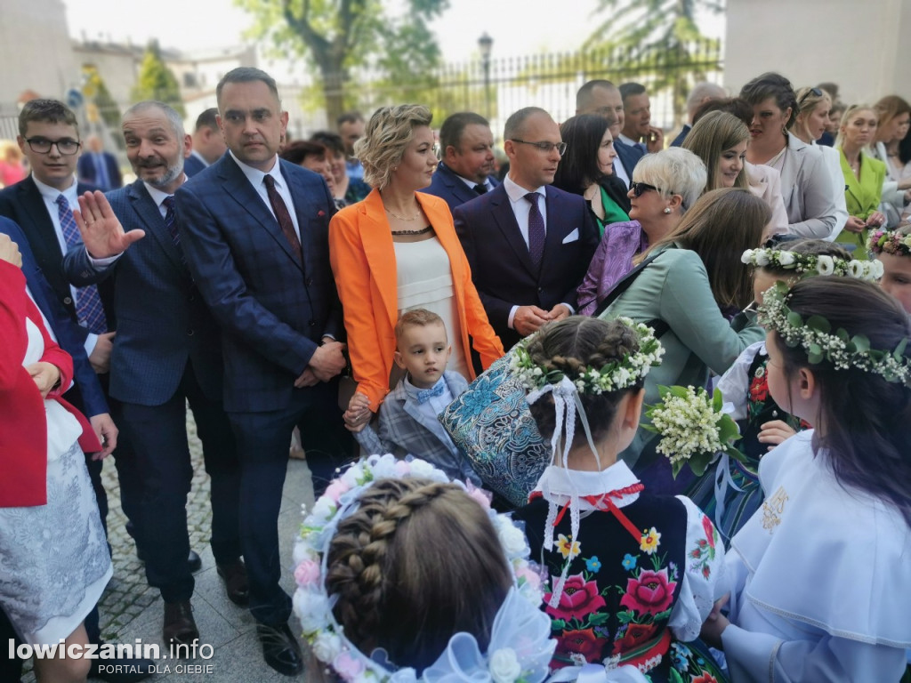 I Komunia Święta w katedrze w Łowiczu, 14 maja 2023