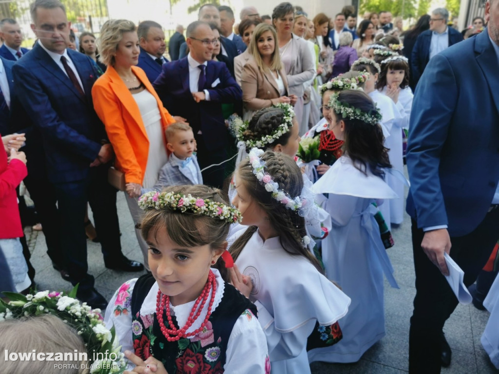 I Komunia Święta w katedrze w Łowiczu, 14 maja 2023
