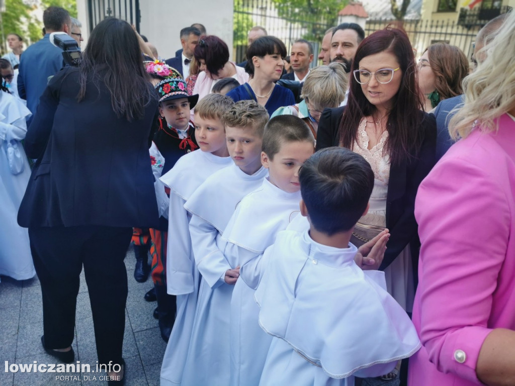 I Komunia Święta w katedrze w Łowiczu, 14 maja 2023