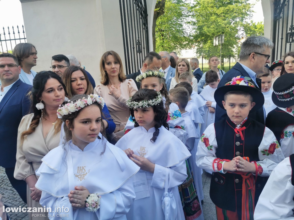 I Komunia Święta w katedrze w Łowiczu, 14 maja 2023