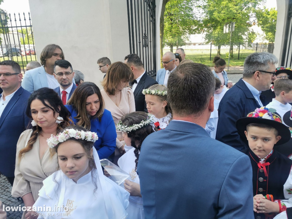I Komunia Święta w katedrze w Łowiczu, 14 maja 2023