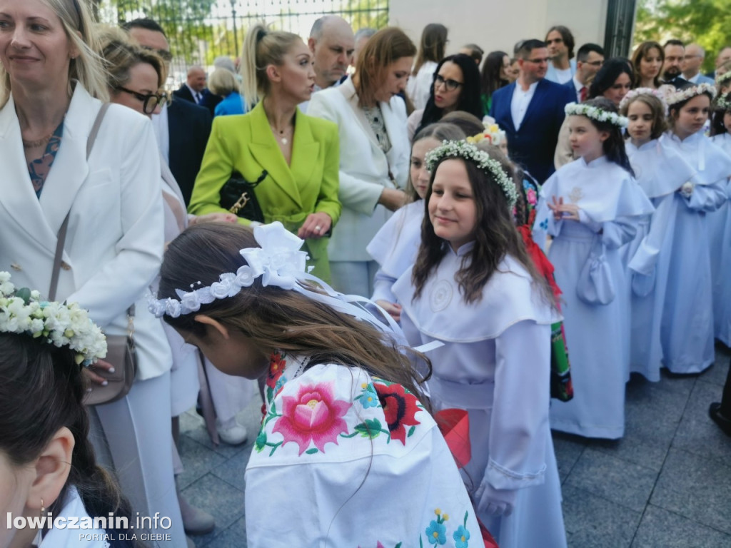 I Komunia Święta w katedrze w Łowiczu, 14 maja 2023