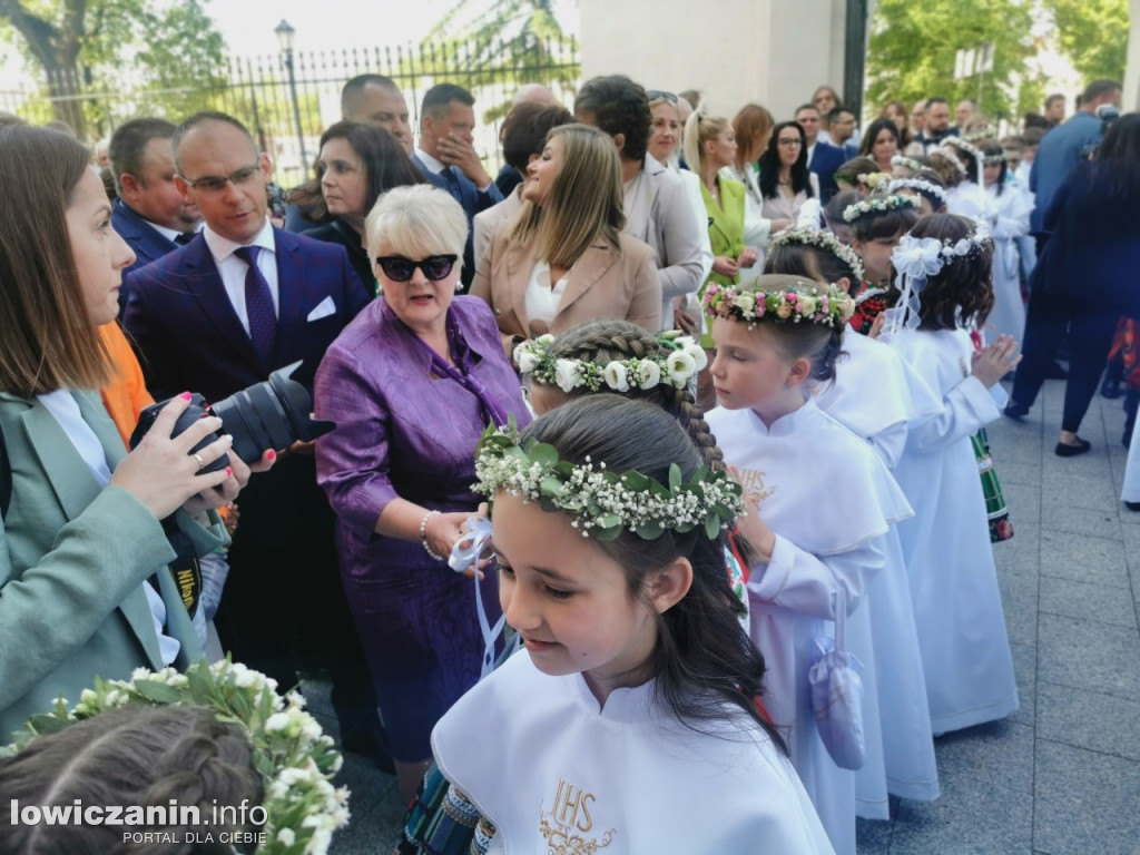 I Komunia Święta w katedrze w Łowiczu, 14 maja 2023