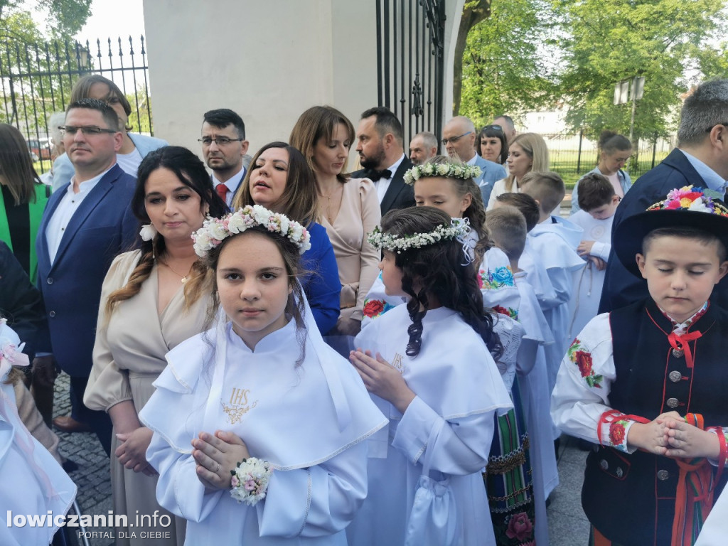 I Komunia Święta w katedrze w Łowiczu, 14 maja 2023