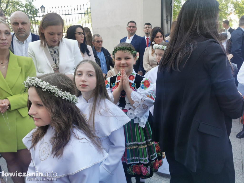 I Komunia Święta w katedrze w Łowiczu, 14 maja 2023