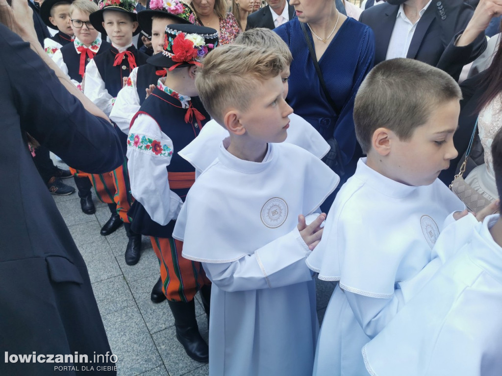 I Komunia Święta w katedrze w Łowiczu, 14 maja 2023