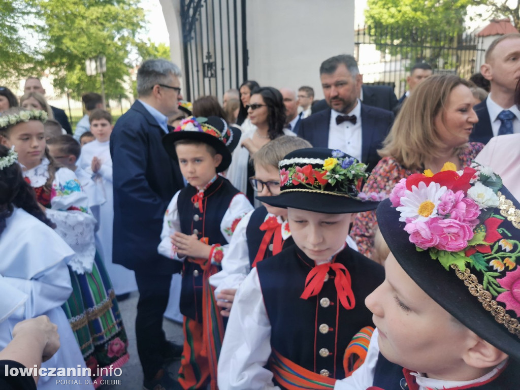 I Komunia Święta w katedrze w Łowiczu, 14 maja 2023