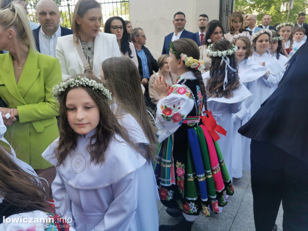 I Komunia Święta w katedrze w Łowiczu, 14 maja 2023