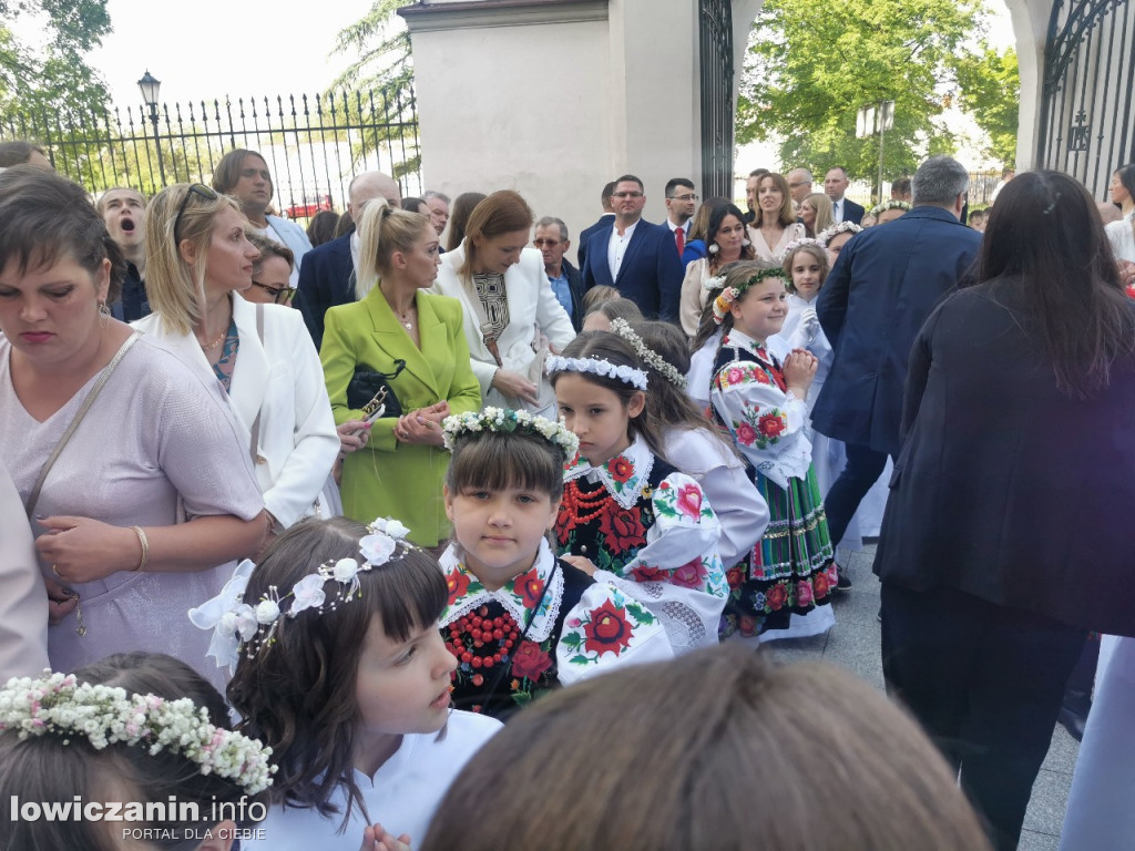 I Komunia Święta w katedrze w Łowiczu, 14 maja 2023