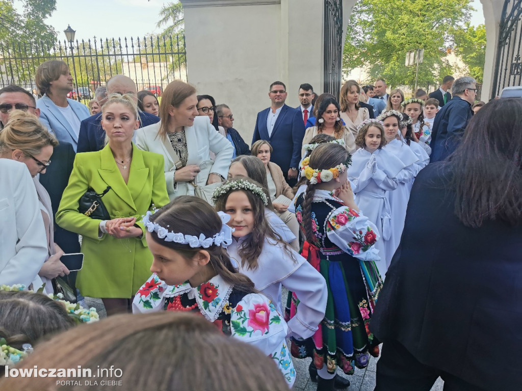 I Komunia Święta w katedrze w Łowiczu, 14 maja 2023