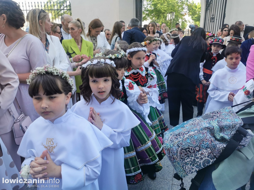 I Komunia Święta w katedrze w Łowiczu, 14 maja 2023