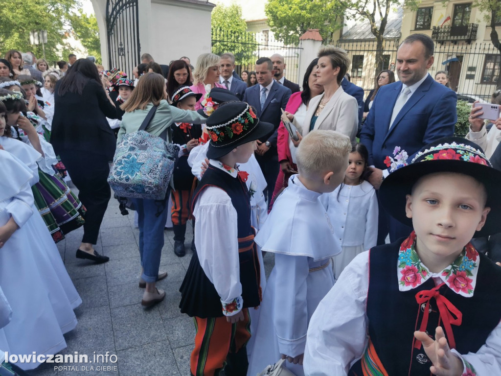 I Komunia Święta w katedrze w Łowiczu, 14 maja 2023