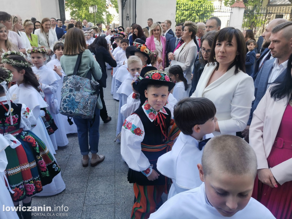 I Komunia Święta w katedrze w Łowiczu, 14 maja 2023