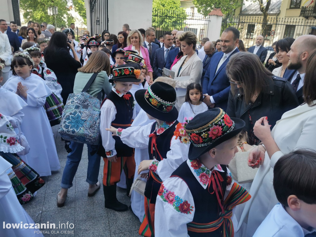 I Komunia Święta w katedrze w Łowiczu, 14 maja 2023