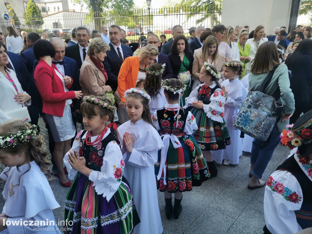 I Komunia Święta w katedrze w Łowiczu, 14 maja 2023