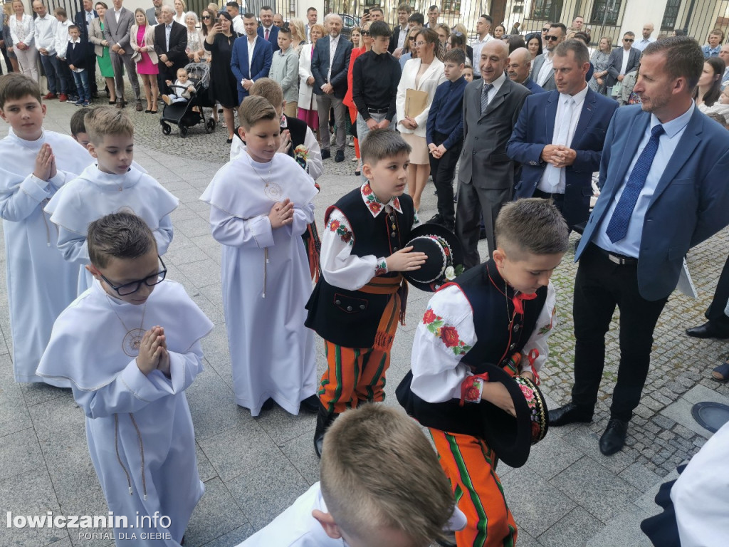 I Komunia Święta w katedrze w Łowiczu, 14 maja 2023