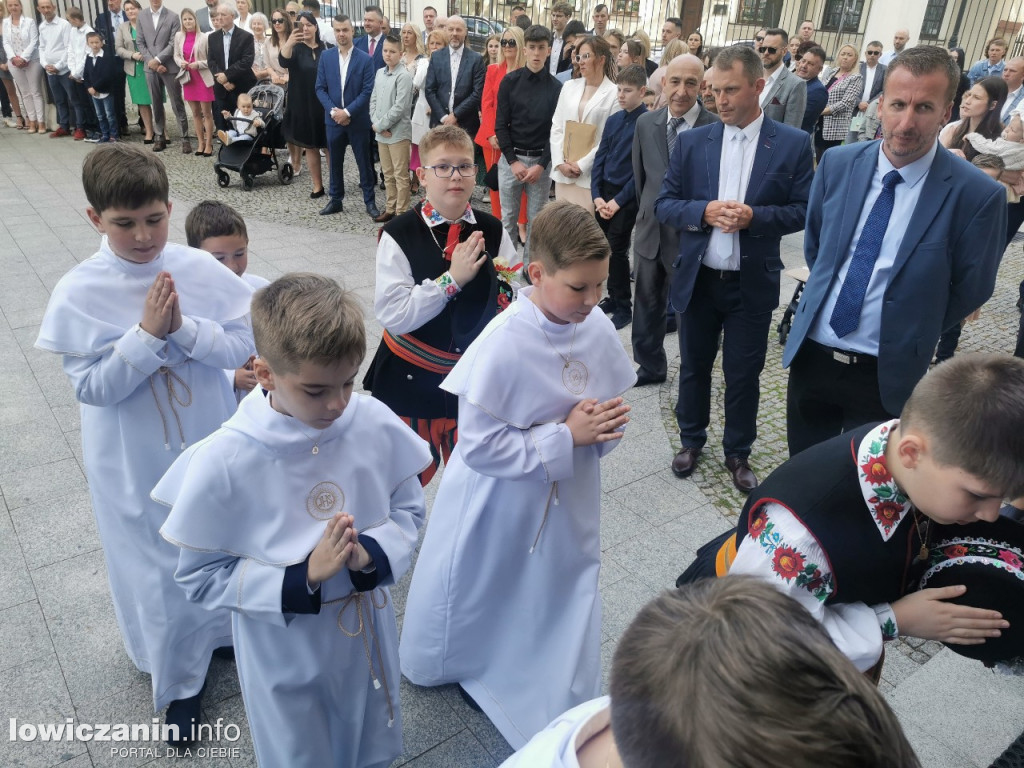I Komunia Święta w katedrze w Łowiczu, 14 maja 2023