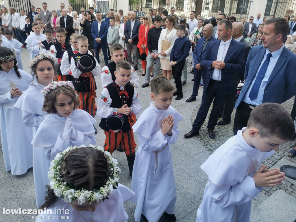 I Komunia Święta w katedrze w Łowiczu, 14 maja 2023