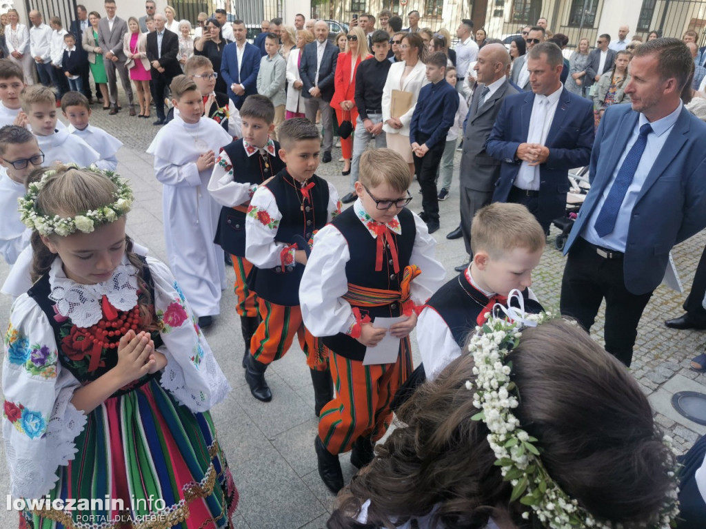 I Komunia Święta w katedrze w Łowiczu, 14 maja 2023